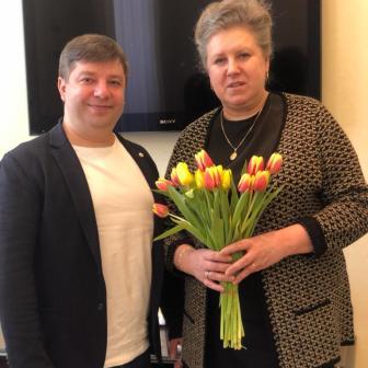 Встреча с директором НЮИ (Ф) ТГУ Чумаковой Лидией Петровной
